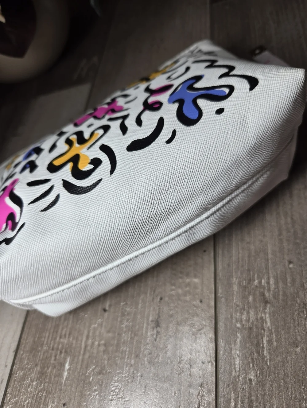 NWT StriVectin Brightly Colored Zip-Up Cosmetic Bag Makeup Pouch